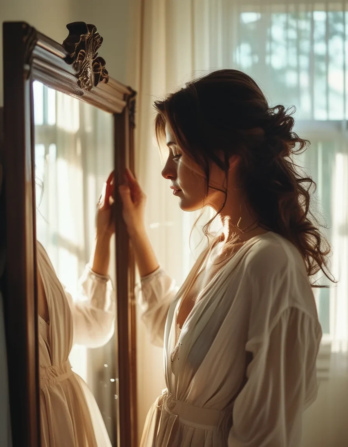 Why the Same Outfit Can Look Taller in Photos Than It Does in the Mirror