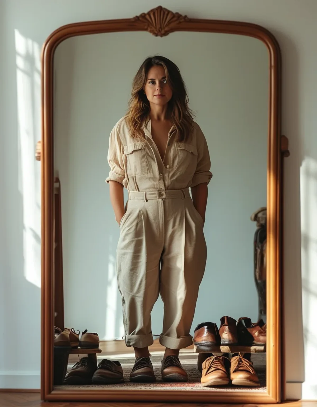 Why the Same Outfit Reads Completely Differently With a Two-Inch Shoe Change